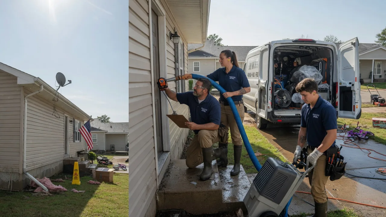 Ceiling Water Damage Restoration in Fordoche, LA near me
